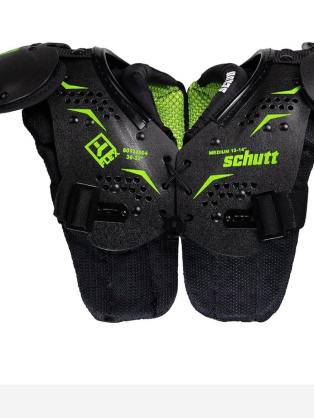 Schutt NWT  Y Flex All purpose youth football shoulder pads